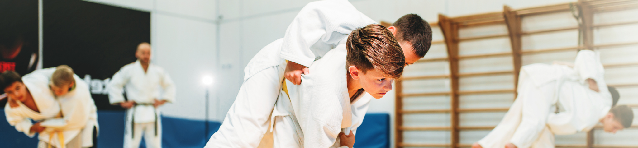 Kinder beim Judo