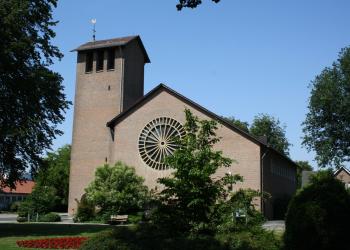 Die Herz-Jesu Kirche in Reichswalde