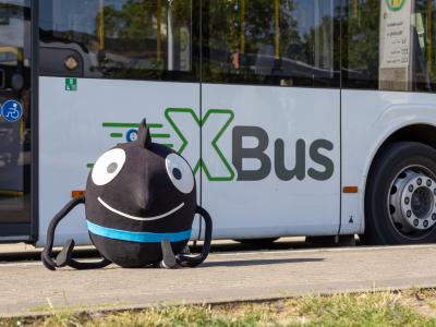 Neben den "gewöhnlichen" Linienbussen verkehren ab Kleve Bahnhof auch Schnellbusse nach Empel-Rees und Wesel.